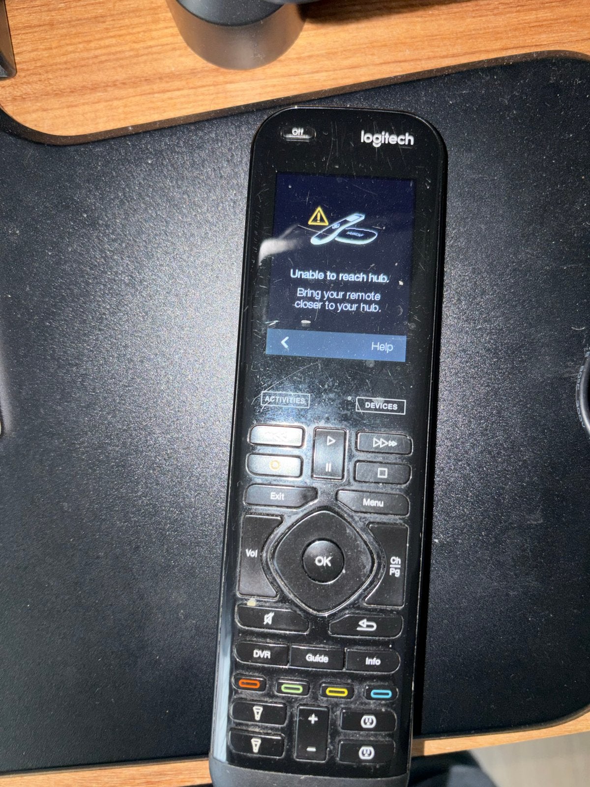 Logitech Harmony Elite - Onderdelen/Aanvulling, Universeel, Tv, Ophalen of Verzenden, Niet werkend