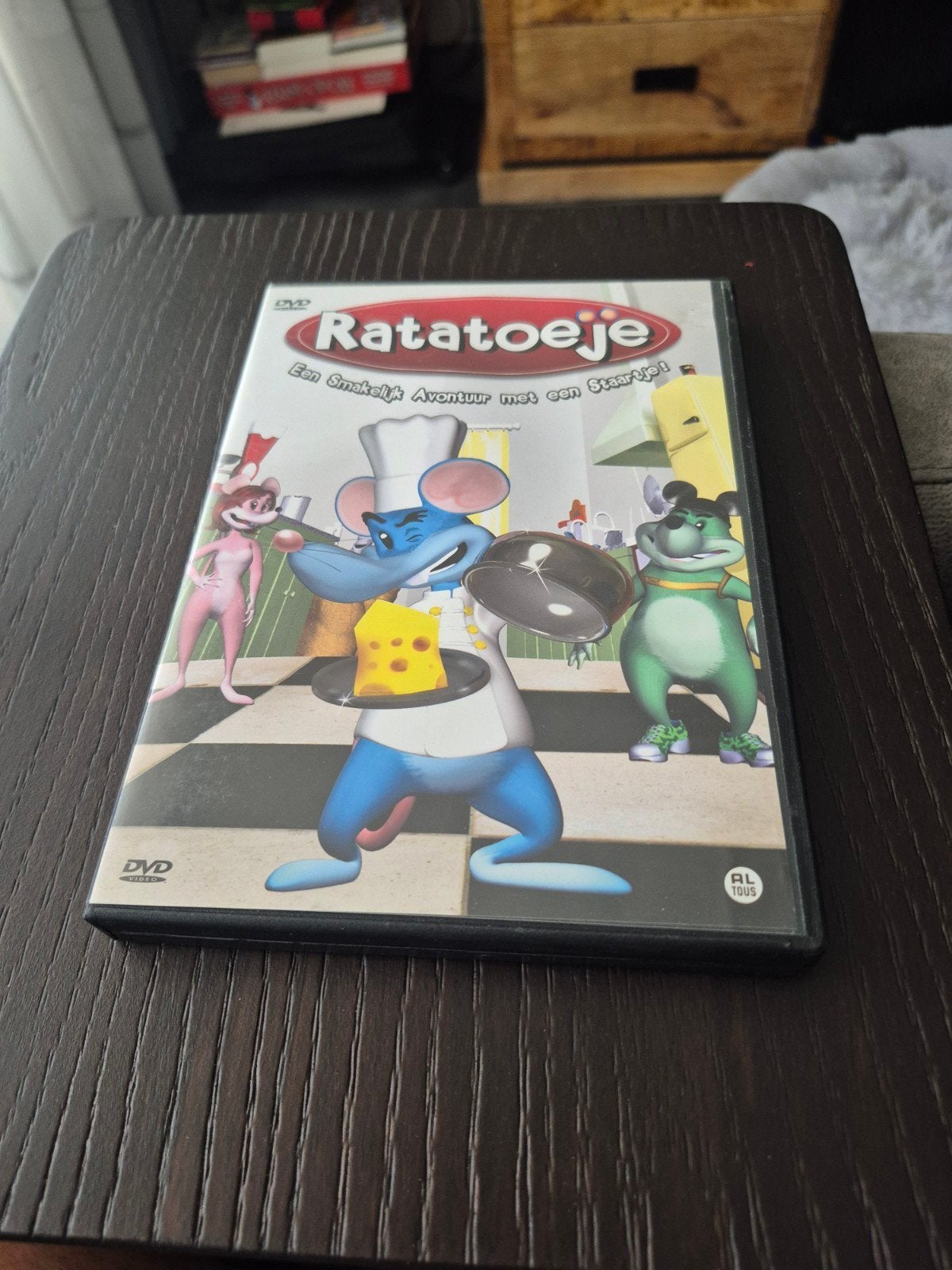 Ratatoeje DVD - Een Smakelijk Avontuur met een Staartje!, Cd's en Dvd's, Gebruikt, Animatie, Alle leeftijden, Film