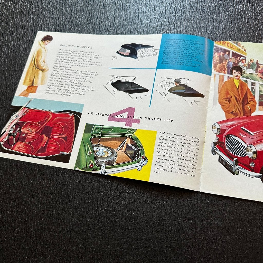 #3) AUSTIN Healey 3000 - 1959, Verzenden, Gelezen, Overige merken