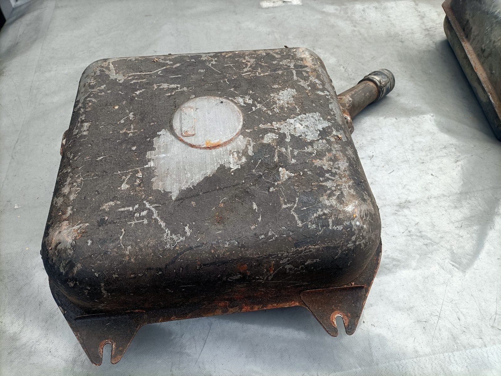 citroen 2cv benzinetank 25 liter, Ophalen