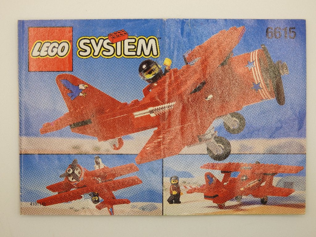 Lego  Vintage 6615 Eagle Stunt Flyer, Kinderen en Baby's, Speelgoed | Duplo en Lego, Compleet, Gebruikt, Overige thema's, Lego