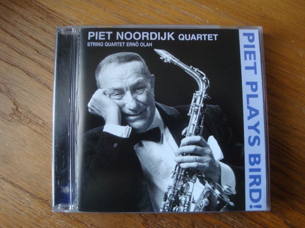Piet Noordijk Quartet - Piet Plays Bird! (jazz), Cd's en Dvd's, Cd's | Jazz en Blues, Inclusief doosje, Ophalen of Verzenden, Zo goed als nieuw