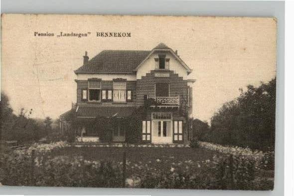 Bennekom Pension Landzegen  st 1919 uitg J. v Silfhout
