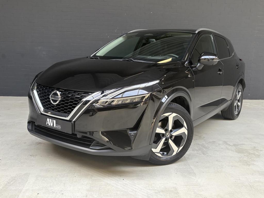 Nissan Qashqai 1.3 MHEV N-Connecta Pano.dak Propilot 1e Eige, Auto's, Nissan, Stof, Gebruikt, Zwart, 4 cilinders