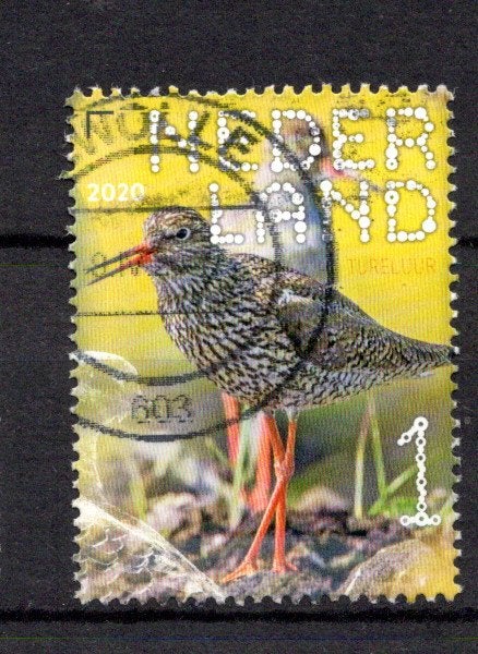 gestempelde zegel. Jaar 2020: Beleef de natuur, Postzegels en Munten, Postzegels | Nederland, Ophalen of Verzenden, Na 1940, Gestempeld