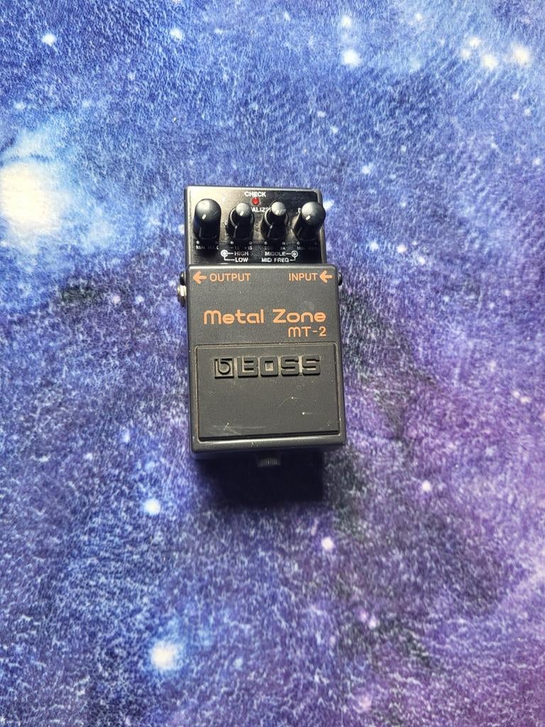 Boss Metal Zone MT-2 Distortion Pedaal, Muziek en Instrumenten, Effecten, Ophalen of Verzenden, Gebruikt, Distortion, Overdrive of Fuzz