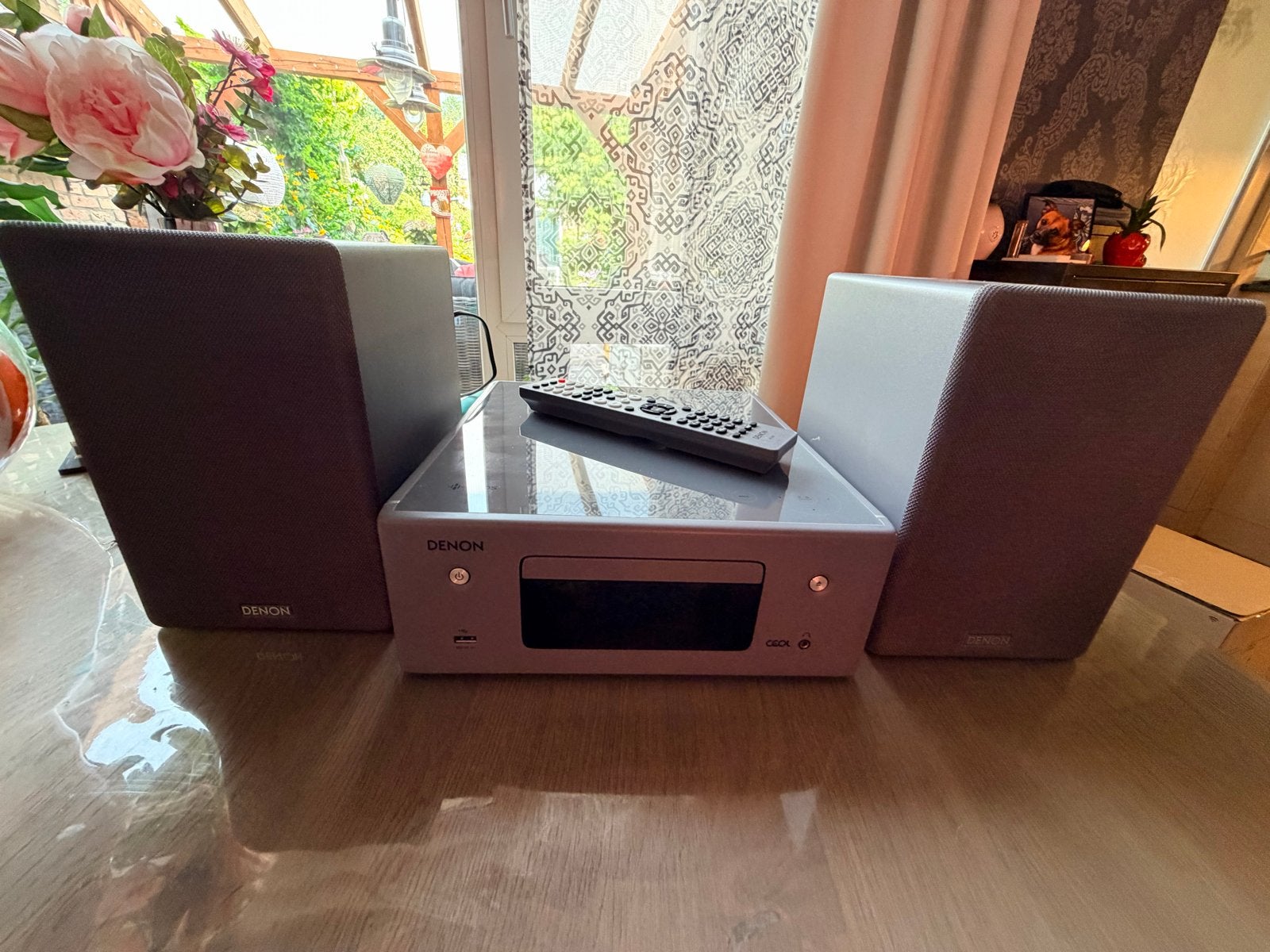 Denon Ceol N10WTE2 Microset met speakers, Ophalen, Denon, Zo goed als nieuw, Microset
