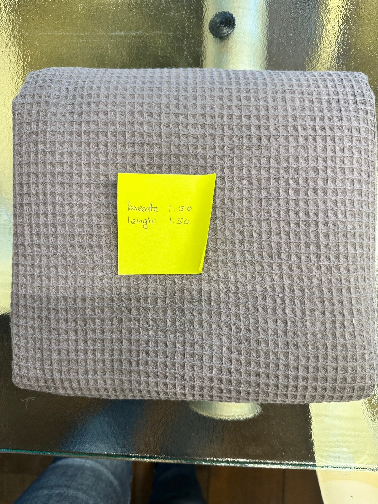 Wafel stof, Overige kleuren, 120 cm of meer, Nieuw, Ophalen of Verzenden