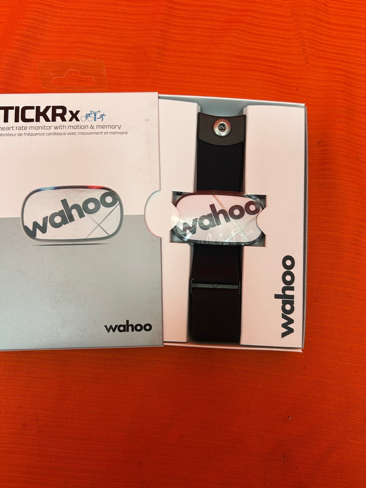 Wahoo TICKR X Hartslagmeter  nieuw in verpakking, De ruyterstraat 86, Nieuw, Steenbergen cycling, Ophalen