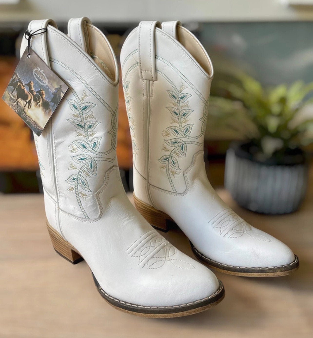 35 Meisjes kinder cowboy western laarzen echt leder wit, Info@lunamex.com, Lunamex Trading, Meisje, Nieuw