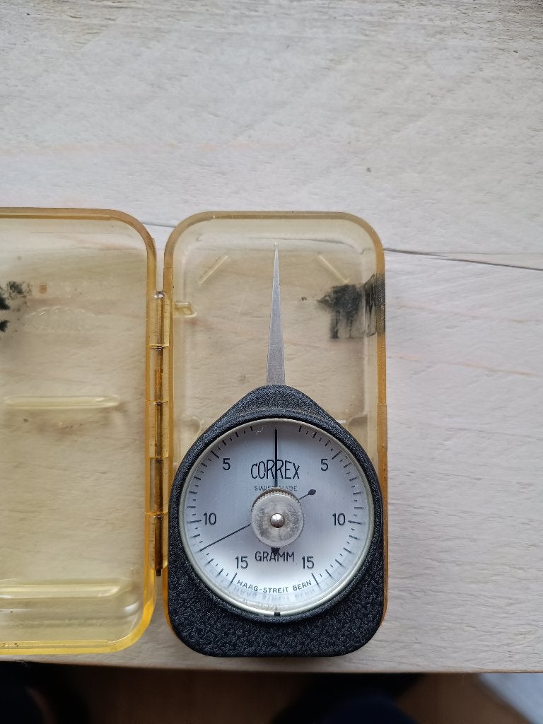 Correx krachtmeter Haag-Streit Bern meetintrument, Ophalen of Verzenden, Zo goed als nieuw, Overige typen, Overige merken