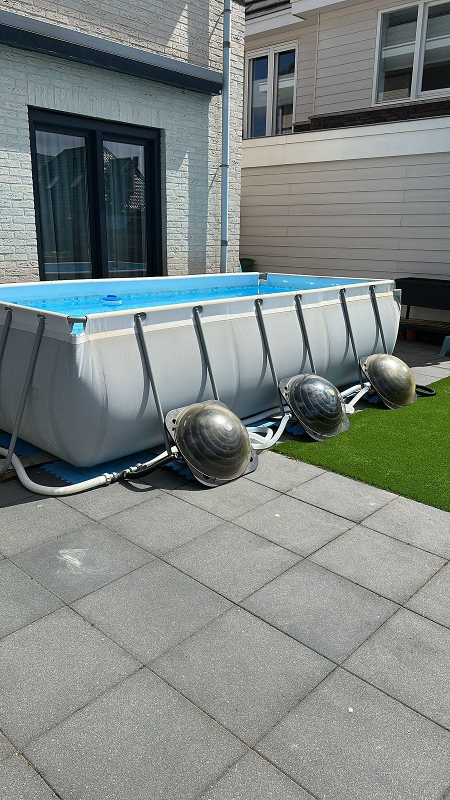 Bestway Power Steel Zwembad 404x201x100, Tuin en Terras, Ophalen, Gebruikt, 200 tot 300 cm, 80 tot 120 cm
