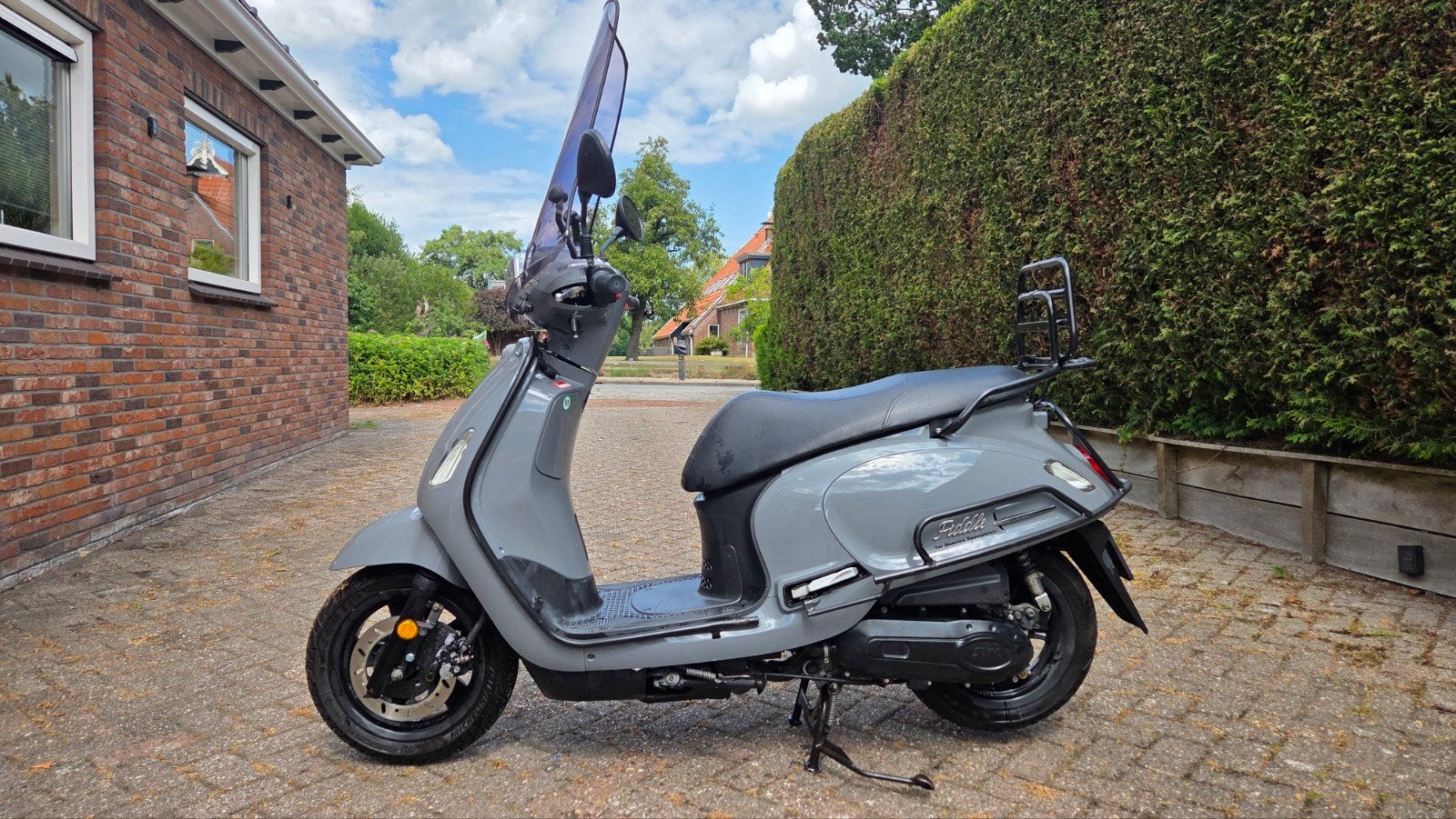 Nette Sym Fiddle 4 - 2022 - 13000km, Ophalen, Maximaal 45 km/u, Benzine, Fiddle