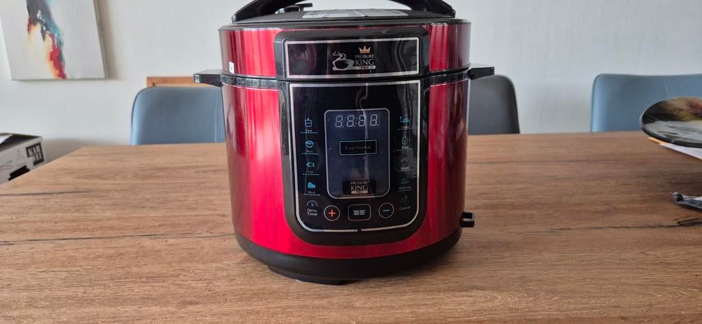 Pressure king pro slow cooker, Ophalen, Zo goed als nieuw, Aluminium, Kookpan of Snelkookpan