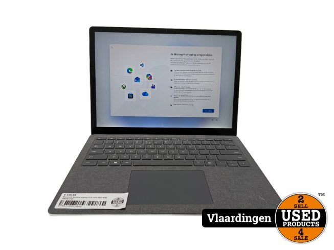 Microsoft Surface Laptop 5 i5 12Th Gen 8GB 256GB SSD, Computers en Software, Windows Laptops, Microsoft, Zo goed als nieuw, Support@microsoft.com
