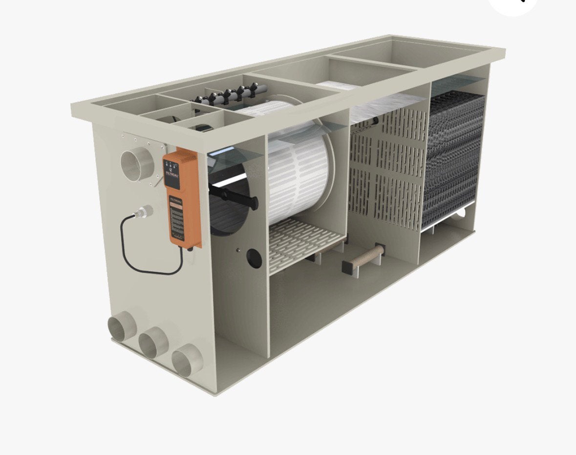 Filtreau combi drum 30/45L Gravity - 8 mnd oud, Ophalen, Vijverfilter