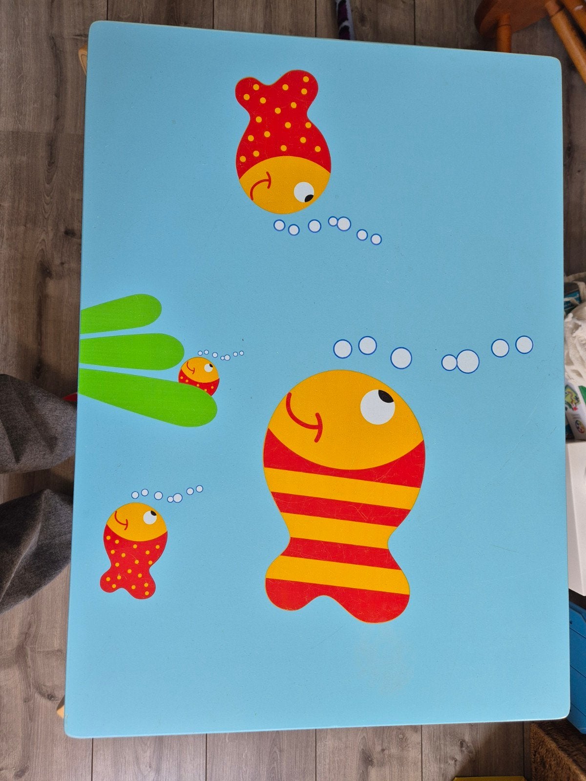 Kinderbureau met vrolijke vissenprint, Kinderen en Baby's, Ophalen
