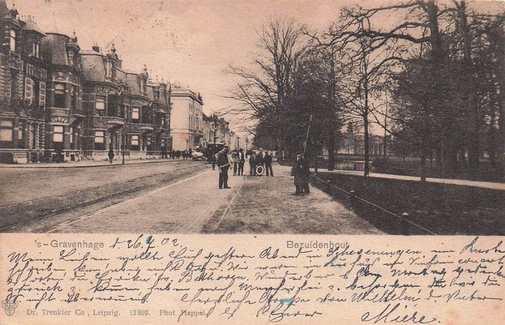 702-344-049 S-Gravenhage Bezuidenhout, Ophalen of Verzenden, Voor 1920, Zuid-Holland