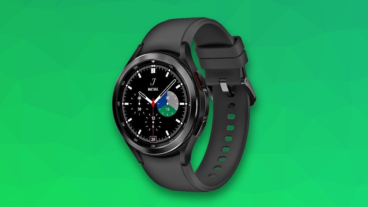Samsung Galaxy Watch 4 Classic 46mm Zwart, Sieraden, Tassen en Uiterlijk, Smartwatches, Zwart, Ophalen of Verzenden, Zo goed als nieuw