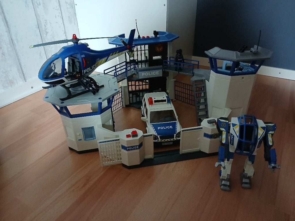 Playmobil politiebureau, Kinderen en Baby's, Speelgoed | Playmobil, Ophalen, Gebruikt
