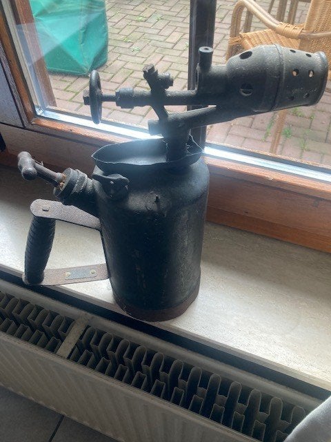 gasbrander, Antiek en Kunst, Ophalen