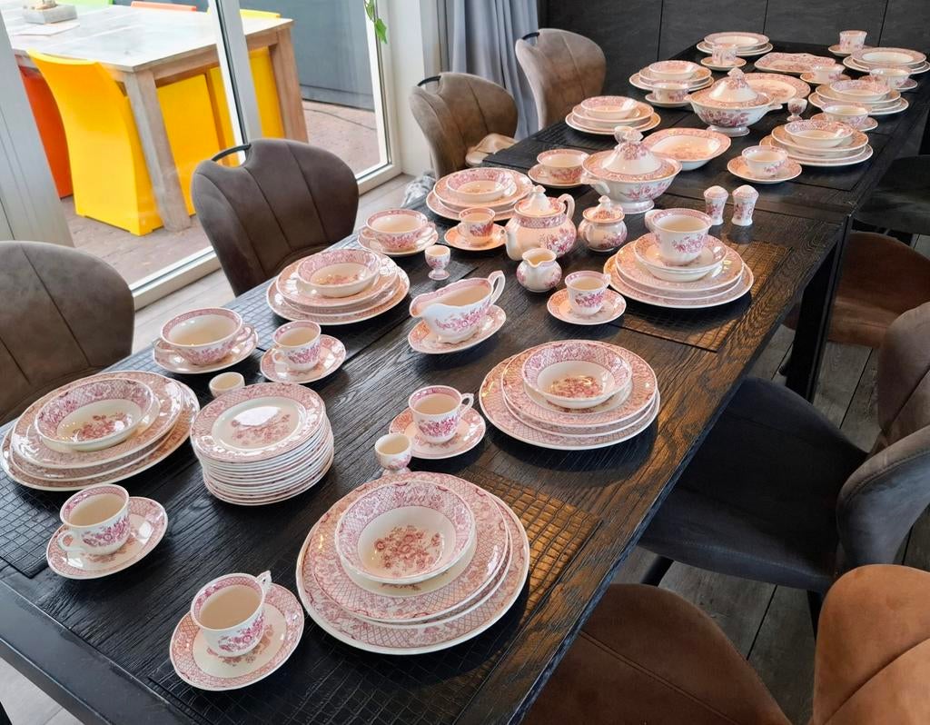 Mason's Stratford zeer compleet servies in perfecte staat, Ophalen of Verzenden, Zo goed als nieuw, Porselein, Overige stijlen