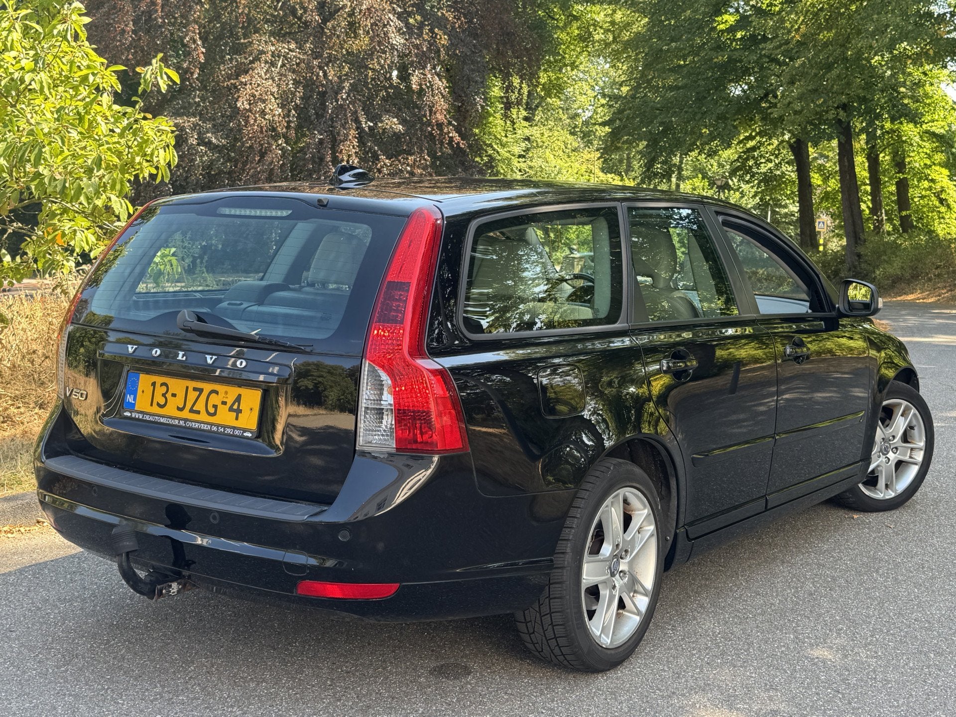 Volvo V50 1.6 Edition II, VOLLEDER, FACELIFT (bj 2009), Auto's, Voorwielaandrijving, 101 pk, Gebruikt, 4 cilinders