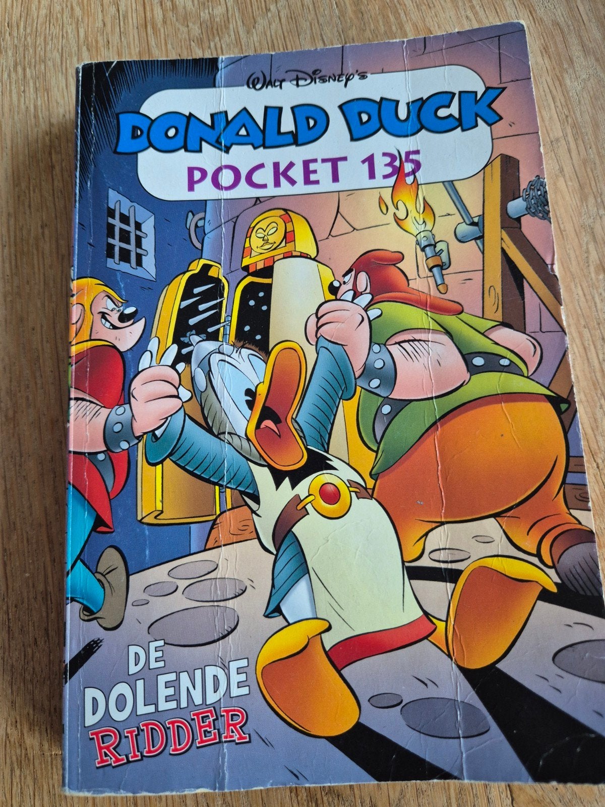 Donald Duck Pocket 135: De Dolende Ridder, Eén stripboek, Ophalen of Verzenden, Gelezen, Walt Disney