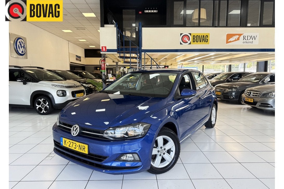 Volkswagen Polo 1.0 TSI Comfortline Bovag Garantie NAP, Auto's, Stof, Gebruikt, Euro 6, 95 pk
