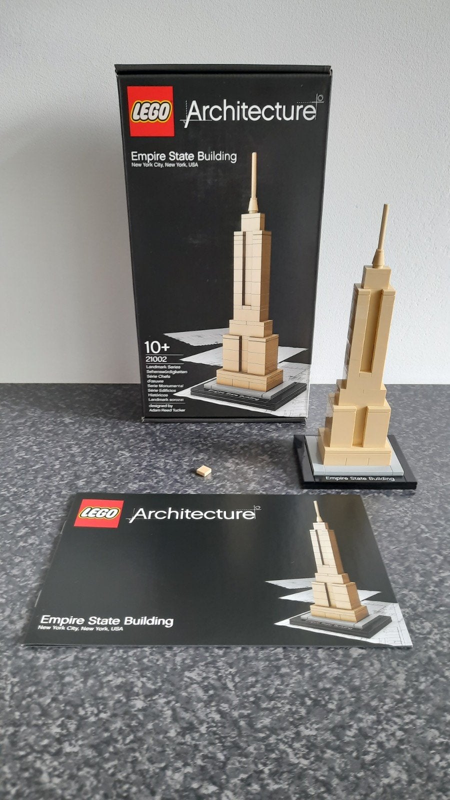 Lego Architecture 21002 Empire State Building (incl. doos), Kinderen en Baby's, Lego, Architecture, Ophalen of Verzenden, Zo goed als nieuw