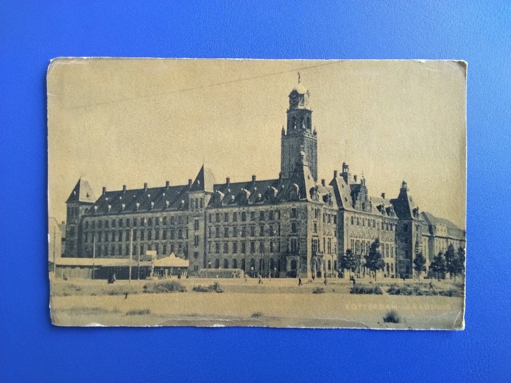 Rotterdam, Raadhuis. Klf, Verzenden, 1920 tot 1940, Ongelopen, Zuid-Holland