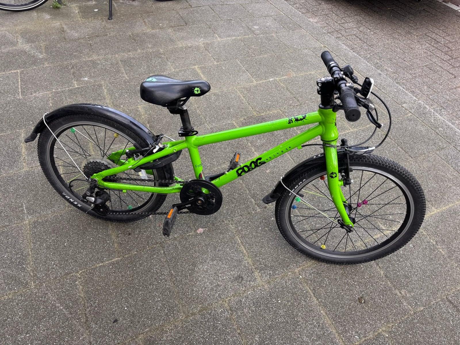 Frog 52 kinderfiets - Ideaal voor 4-8 jaar, nette staat