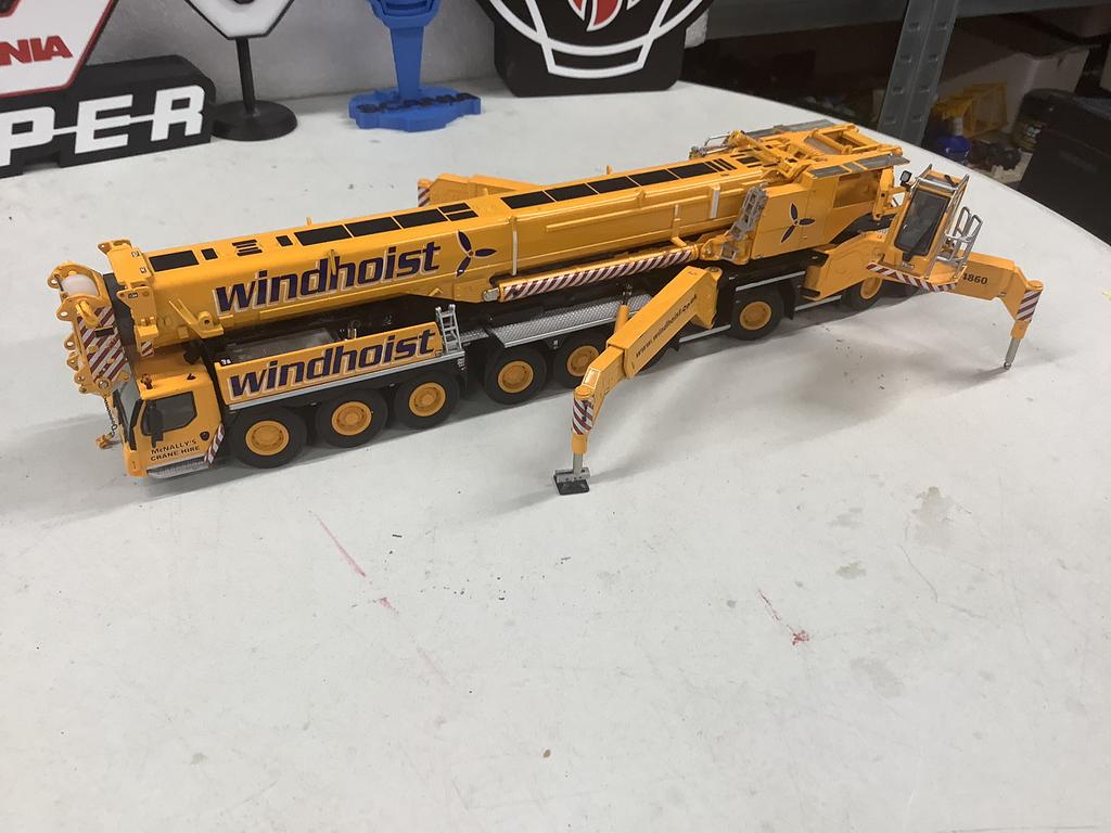LTM 1750 windhoist, Ophalen of Verzenden, Zo goed als nieuw, Bus of Vrachtwagen, Wsi
