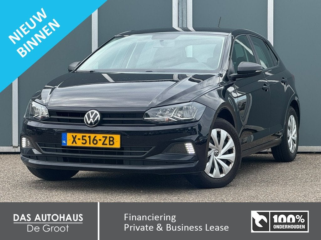 Volkswagen Polo 1.0 MPI 80pk Comfortline | Carplay | Android, Auto's, Keurmerk '100% Onderhouden', Stof, Euro 6, Traction-control