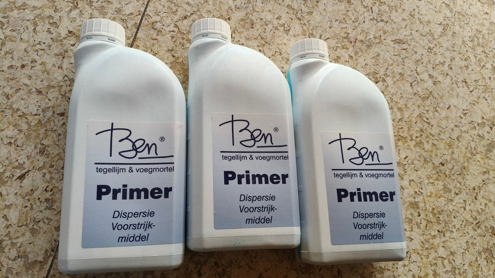 Ben Primer Tegellijm & Voegmortel Dispersie Voorstrijkmiddel, Minder dan 5 liter, Ophalen, Nieuw, Wit