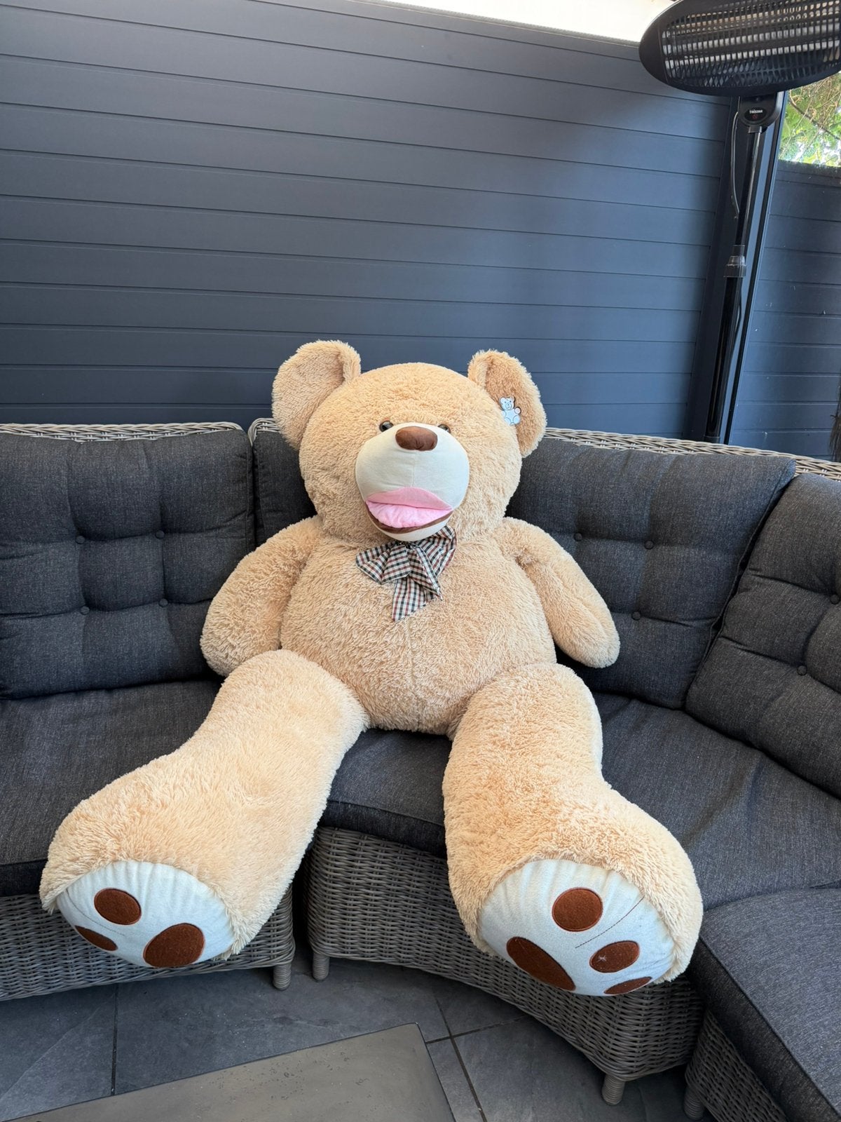 Teddybeer XXL 160cm, Kinderen en Baby's, Overige karakters, Beer, Nieuw, Ophalen of Verzenden