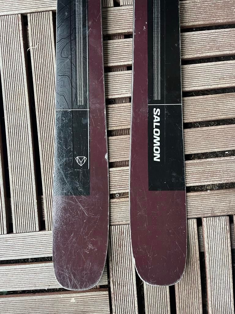 Salomon Ski's incl binding - All Mountain, Ophalen, 160 tot 180 cm, Gebruikt, Salomon