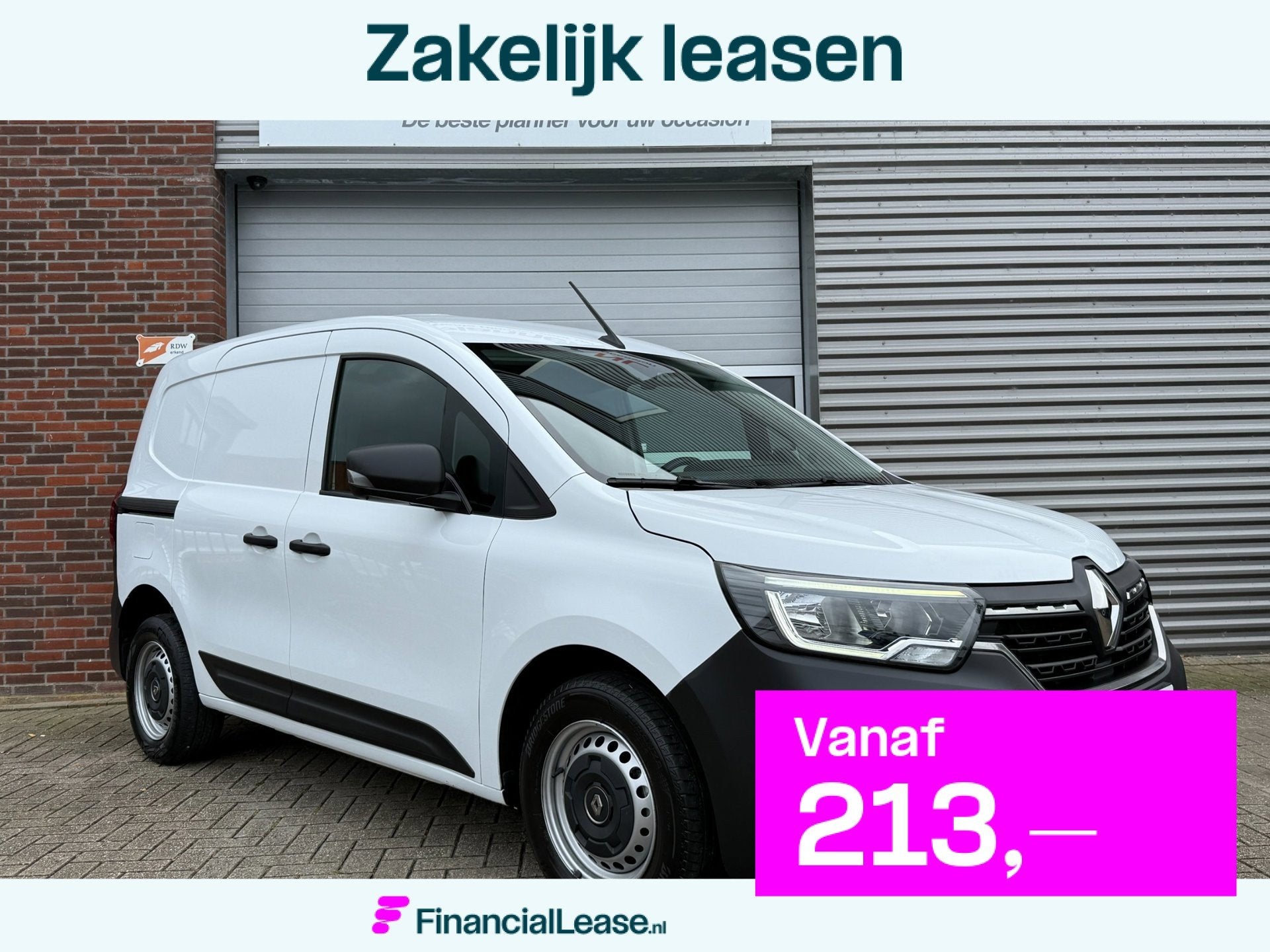 Renault Kangoo 1.3 TCe Grand Confort! Airco! Cruise! PDC!, Voorwielaandrijving, Stof, Gebruikt, Zwart