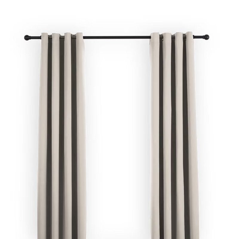 6x Zo goed als nieuwe gordijnen 140x260 cm, Met ringen, Overige merken, Beige, Ophalen of Verzenden