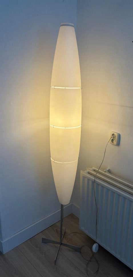 Foscarini Havana Terra Vloerlamp - Design Klassieker, Ophalen, Kunststof, E27 (groot), Zo goed als nieuw