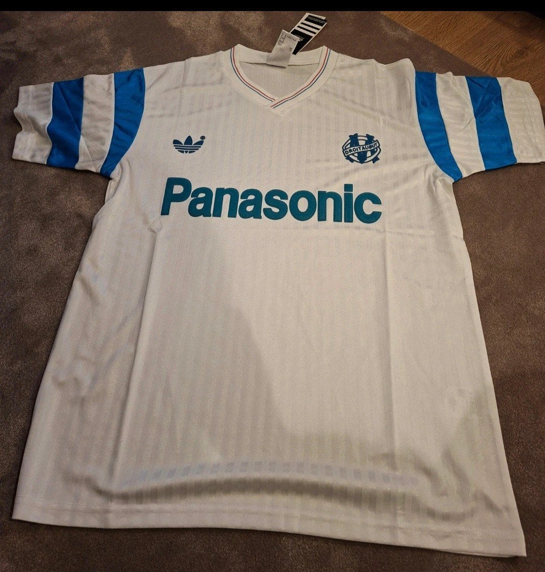 Vintage  Olympique Marseille  Thuisshirt Maat L, Ophalen of Verzenden, Nieuw, Shirt