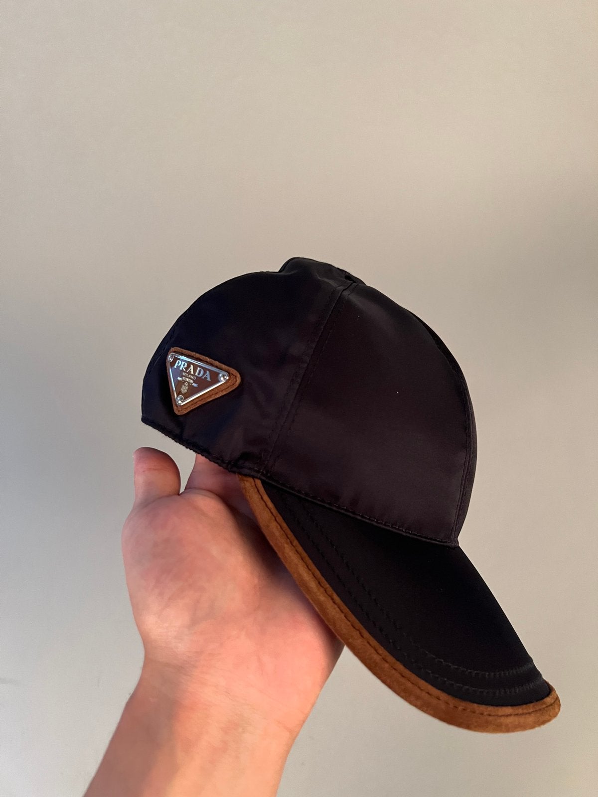 Prada Cap Re-Nylon Cap Size L, Kleding | Heren, Ophalen of Verzenden, Zo goed als nieuw