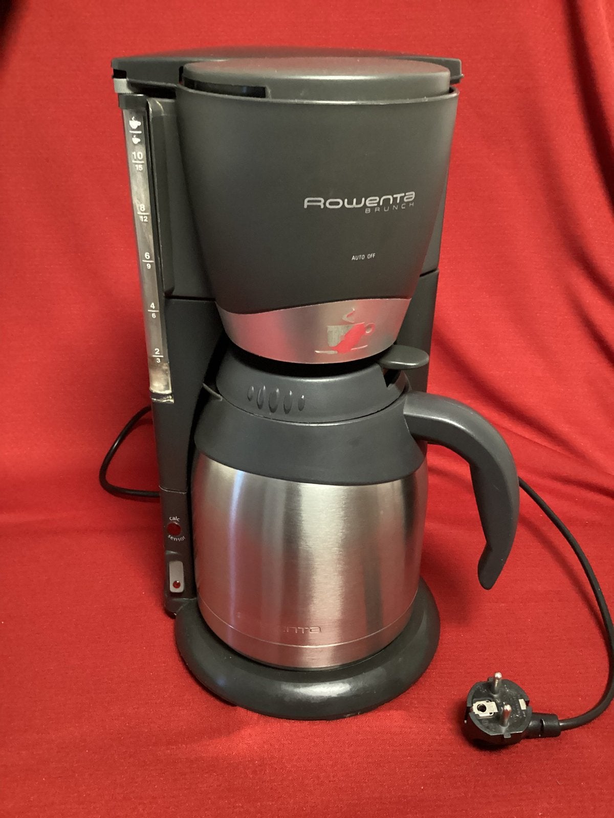 ROWENTA koffiezetapparaat met rvs thermoskan voor 15 koppen, 10 kopjes of meer, Ophalen, Koffiemachine