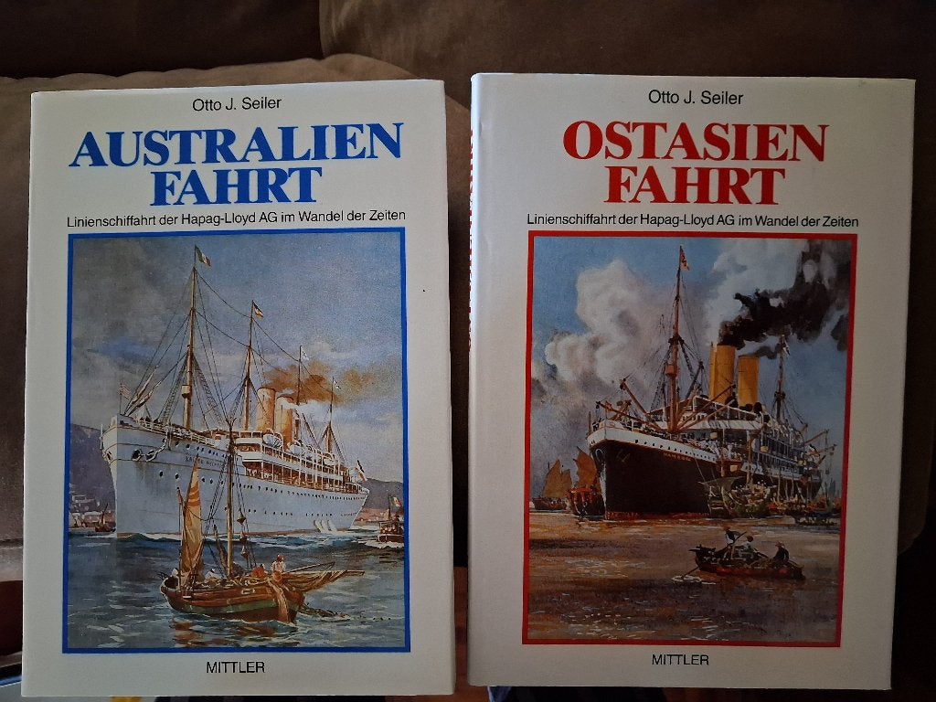 Australienfahrt & Ostasienfahrt der HAPAG- LLOYD AG, Verzenden, Zo goed als nieuw, Boek of Tijdschrift