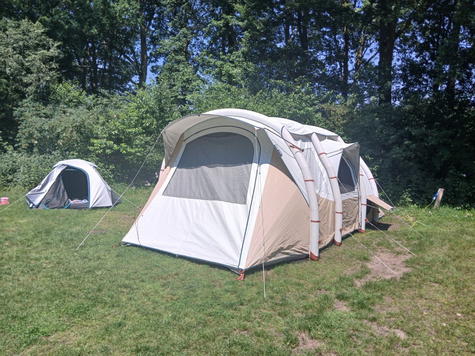 Decathlon Fresh & Black Quechua 6.3 tent, Caravans en Kamperen, Tenten, Ophalen, Zo goed als nieuw, Tot en met 6