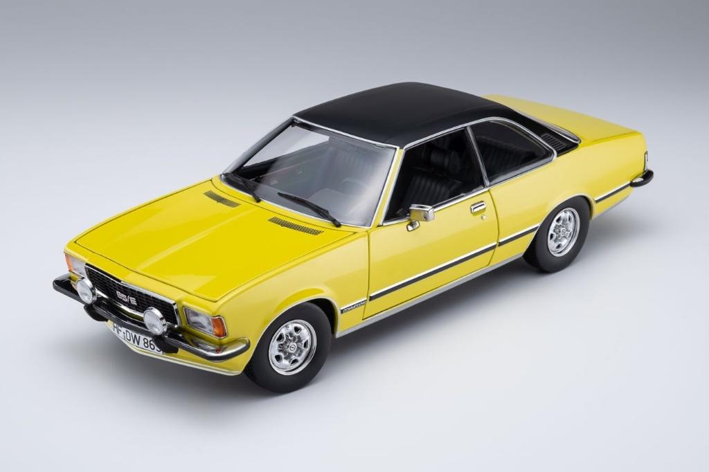 Opel Commodore B gse coupe geel 1:18, Overige merken, Auto, Touroing models, Nieuw