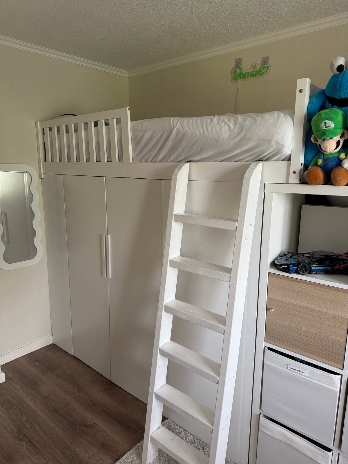 Foto 6 van Hoogslaper met kledingkast en opbergruimte