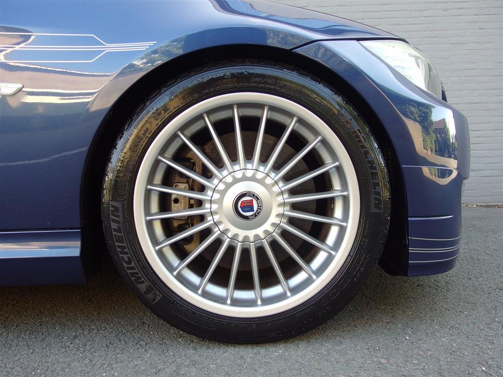 ALPINA B3 Touring 2008 E91 Collector’s Item! (BTW AUTO), Auto's, Zwart, Blauw, Traction-control, 362 pk