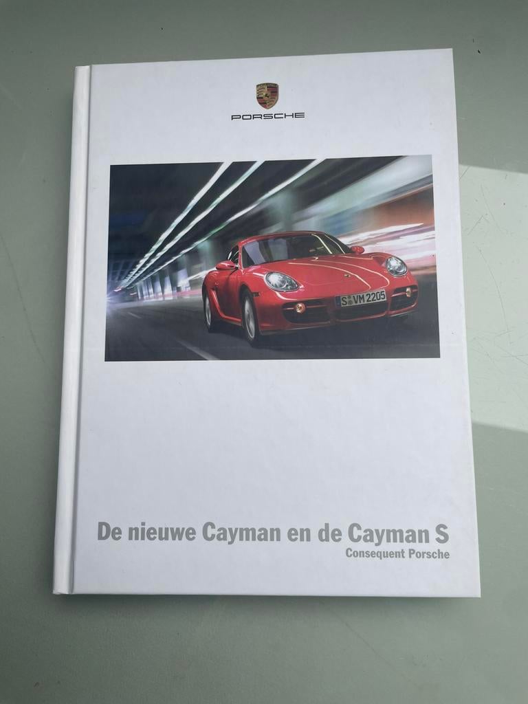Folders, origineel Porsche Cayman S, Boeken, Auto's | Boeken, Ophalen of Verzenden, Zo goed als nieuw, Porsche