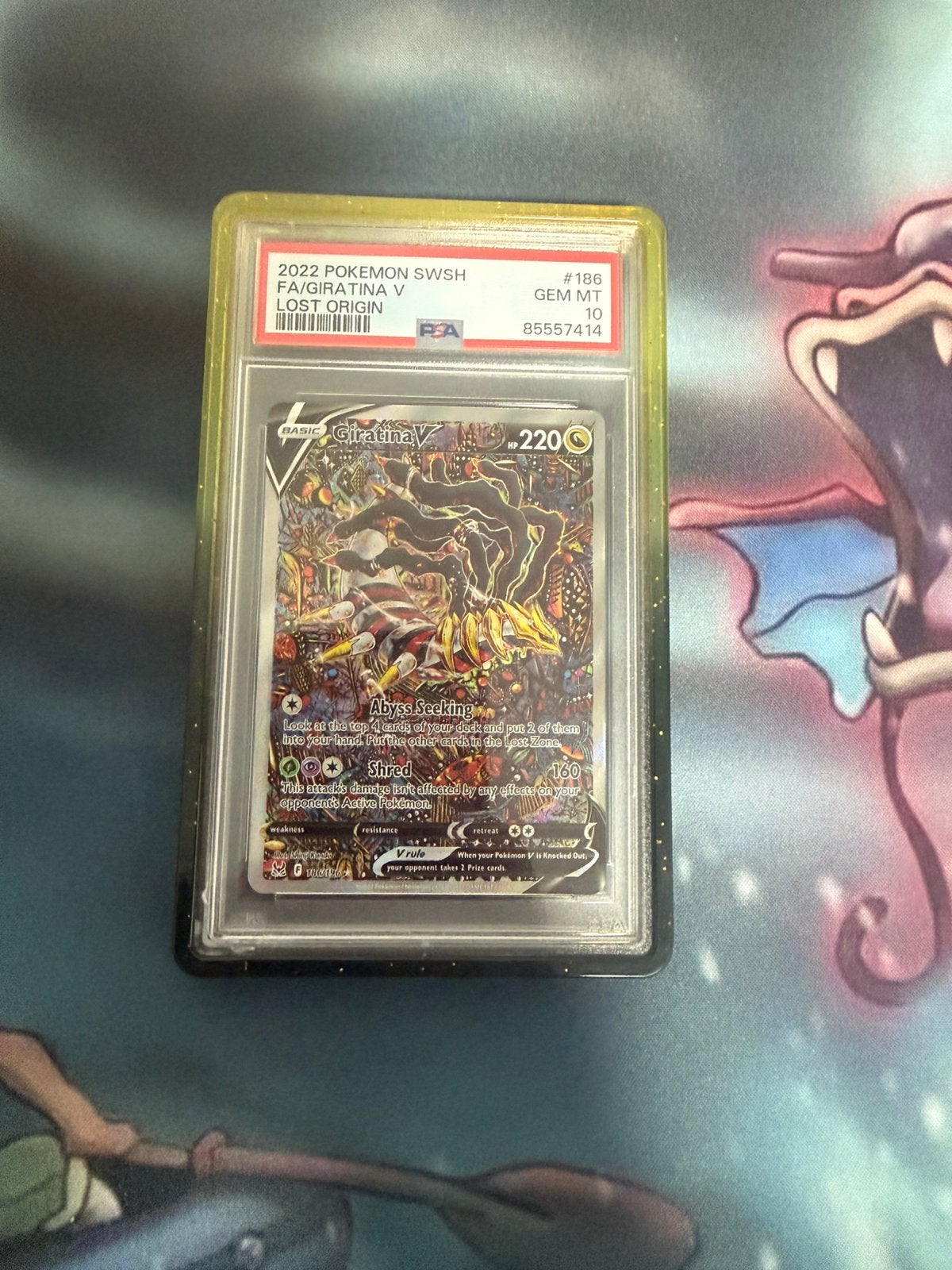 Giratina v #186 lost origin psa 10, Ophalen, Nieuw, Losse kaart